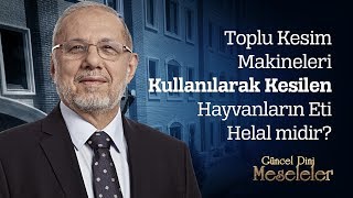 Toplu Kesim Makineleri Kullanılarak Kesilen Hayvanların Eti Helal Midir?