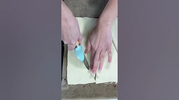 Croissant Stuffed Nutella For Christmas #shorts