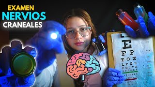 ASMR  Test de NERVIOS CRANELAES  muy DETALLADO ( Realista)  ASMR para DORMIR Profundo