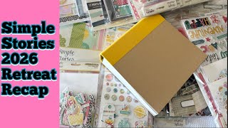 Simple Stories 2026 “The Scrappiest Retreat on Earth”  Recap