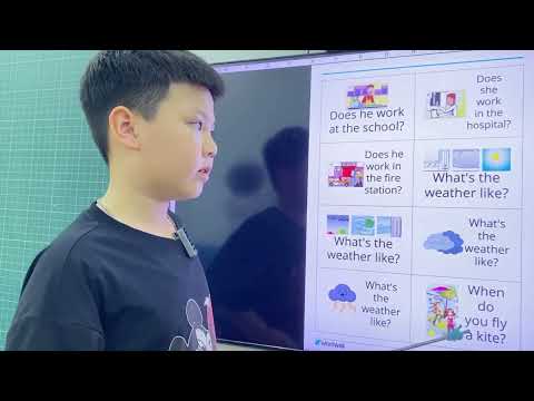Học từ vựng dễ dàng cho bé trai lop 2