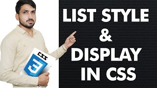 List Style & Display In CSS|| Learn CSS|| CSS List-Style Tutorial in Hindi