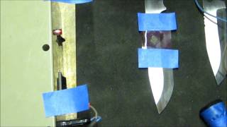 Etching my logo on a blade