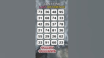 CAN YOU FIND THEM ALL? Find 3 pairs of identical numbers/Dementia Prevention Quizzes/Tests.No169