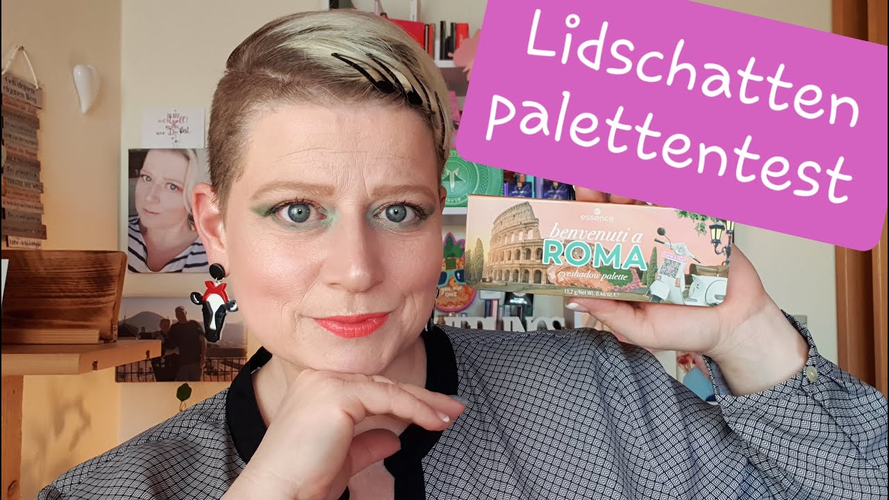 Lidschattenpalettentest/benvenuti a Roma Palette/essence - YouTube