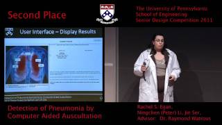 Senior Design 2011: Detection of Pneumonia by Computer-Aided Auscultation