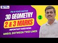 3D GEOMETRY 2nd PU || Derive Equation of a line passing through the point and parallel to vector b