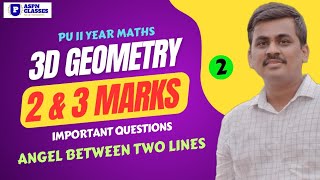 3D GEOMETRY 2nd PU || Derive Equation of a line passing through the point and parallel to vector b