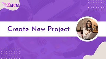 How to create a New Project Gantt chart in Zace