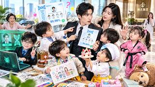 After 7 Years Away, She Returned with 5 Kids—Only to Find Their Dad Was Her CEO Boss!#drama