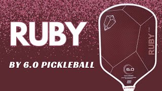 Ruby's Radiance: Six Zero Ruby Pickleball Paddle Review | Much requested Review