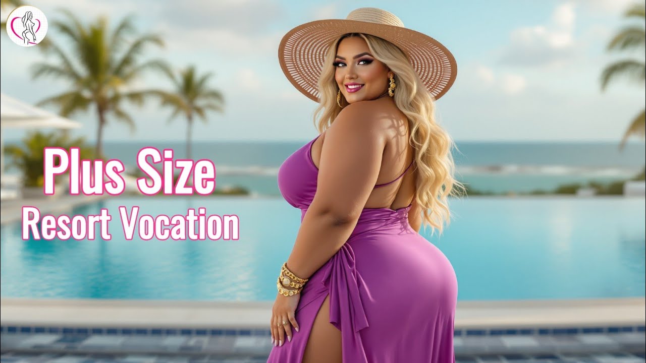 Bold & Beautiful: Plus-Size Vacation Resort Mini Elegance | Curvy Models