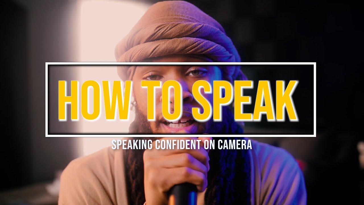 "Speak Like a Pro: Mastering Confidence in Front of the Camera!
