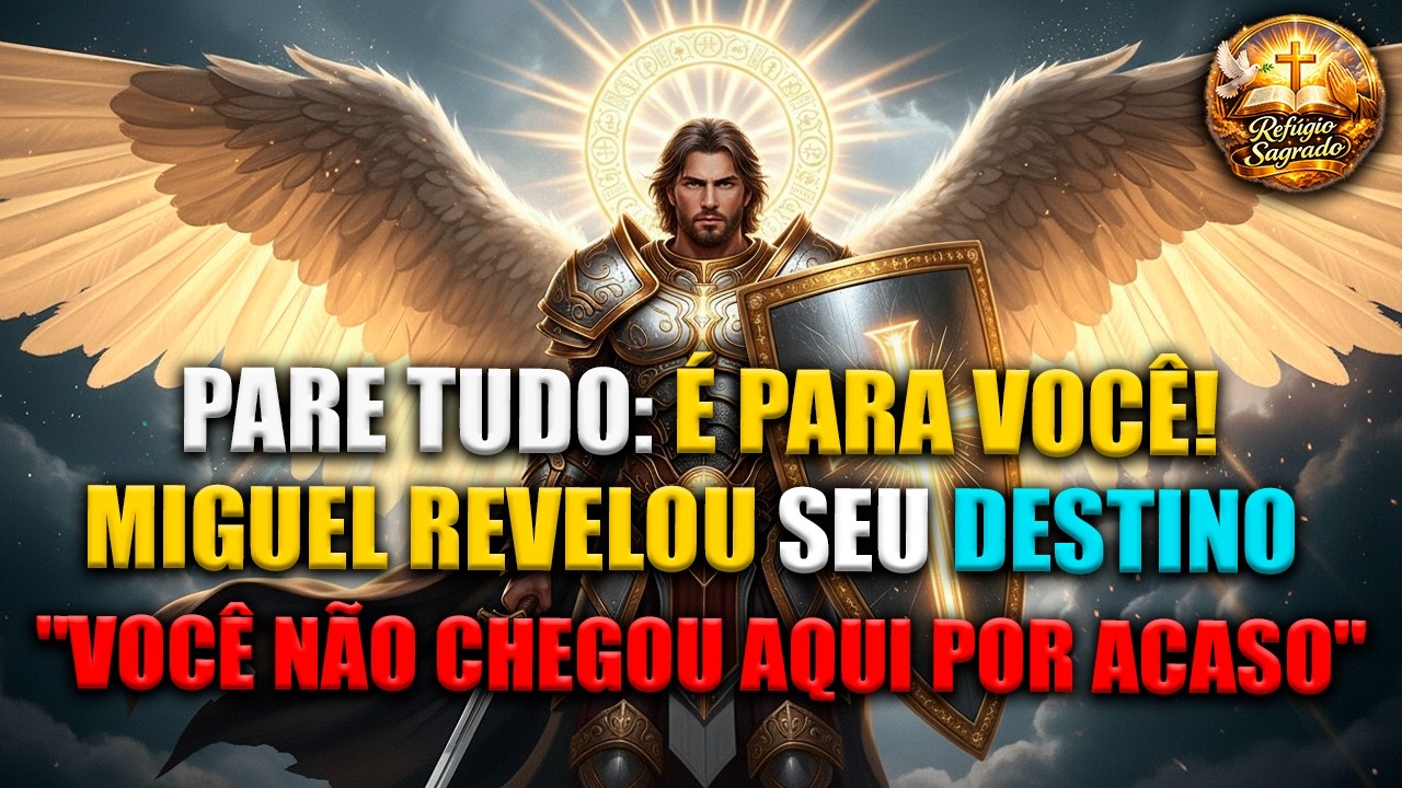 ARCANJO MIGUEL: A Revelação Urgente Sobre o Seu PROPÓSITO e DESTINO Hoje!