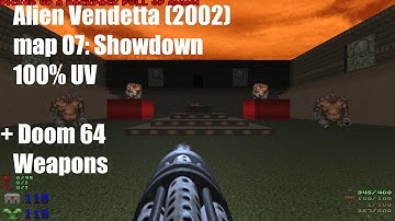 Alien Vendetta (2002) - map 07: Showdown (100% UV - modded)