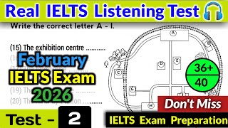 Very Hard Ielts Listening Test 2026 | Idp Real Ielts Listening Test 2026 #ieltslistening  #listing