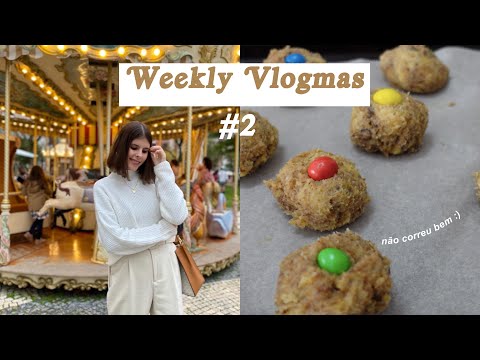 ANDEI NUMA RODA GIGANTE pela primeira vez e mais coisas natalícias  - WEEKLY VLOGMAS #2