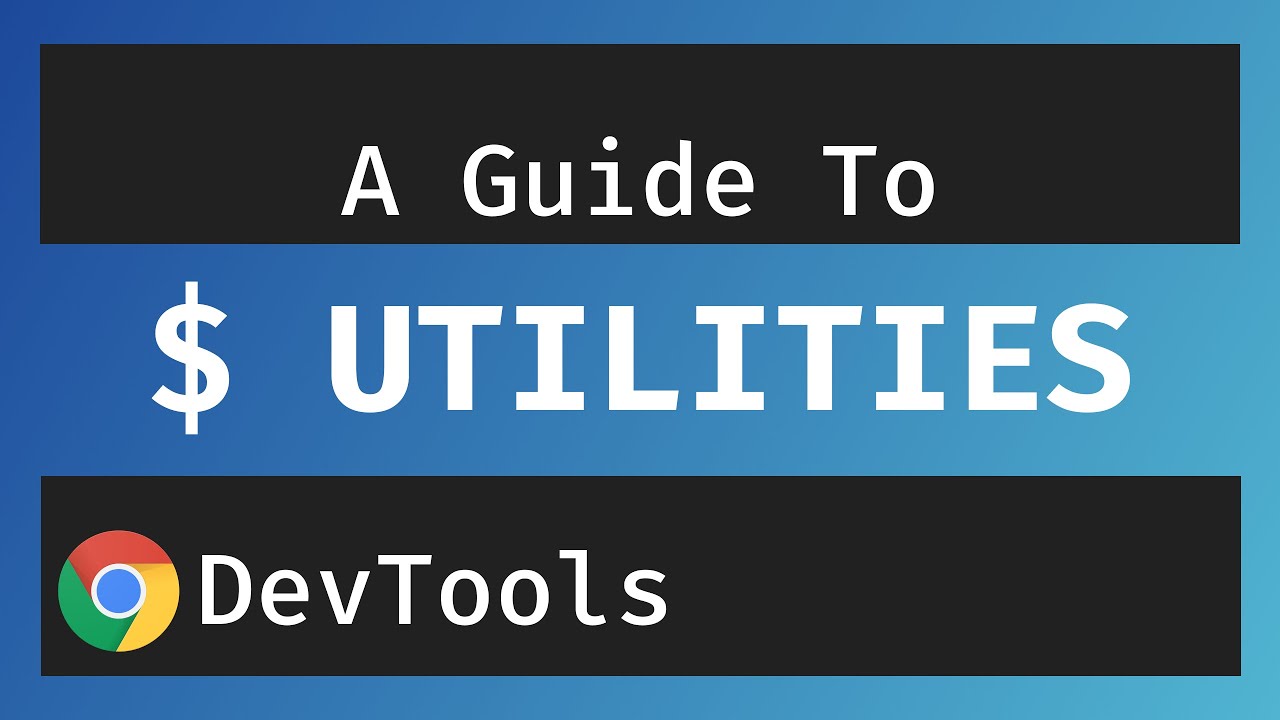 $, $$, $_, $0! A guide to the dollar-sign utilities in the Chrome DevTools