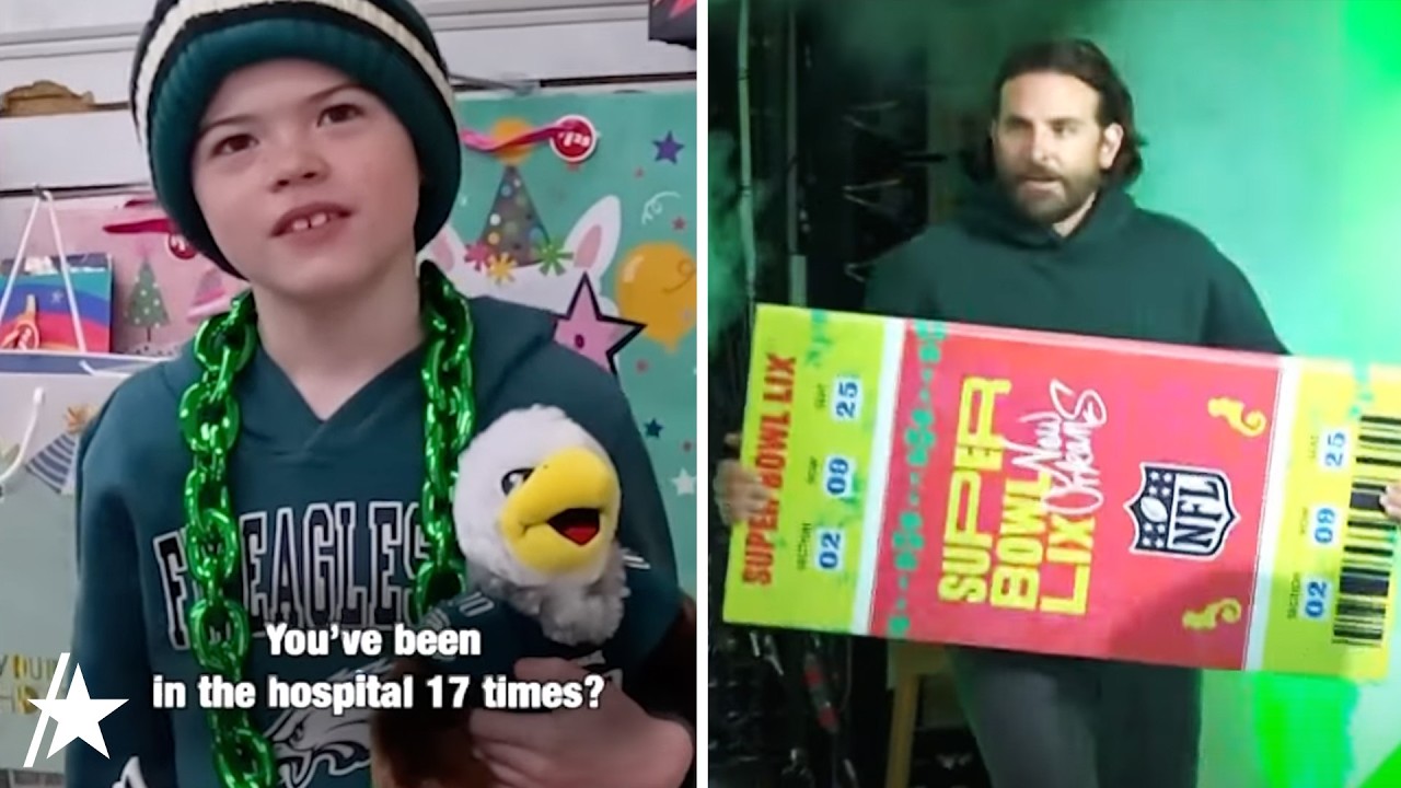 8-Year-Old Eagles Fan Who Gave Away $1,000 Gets Super Bowl Surprise ...