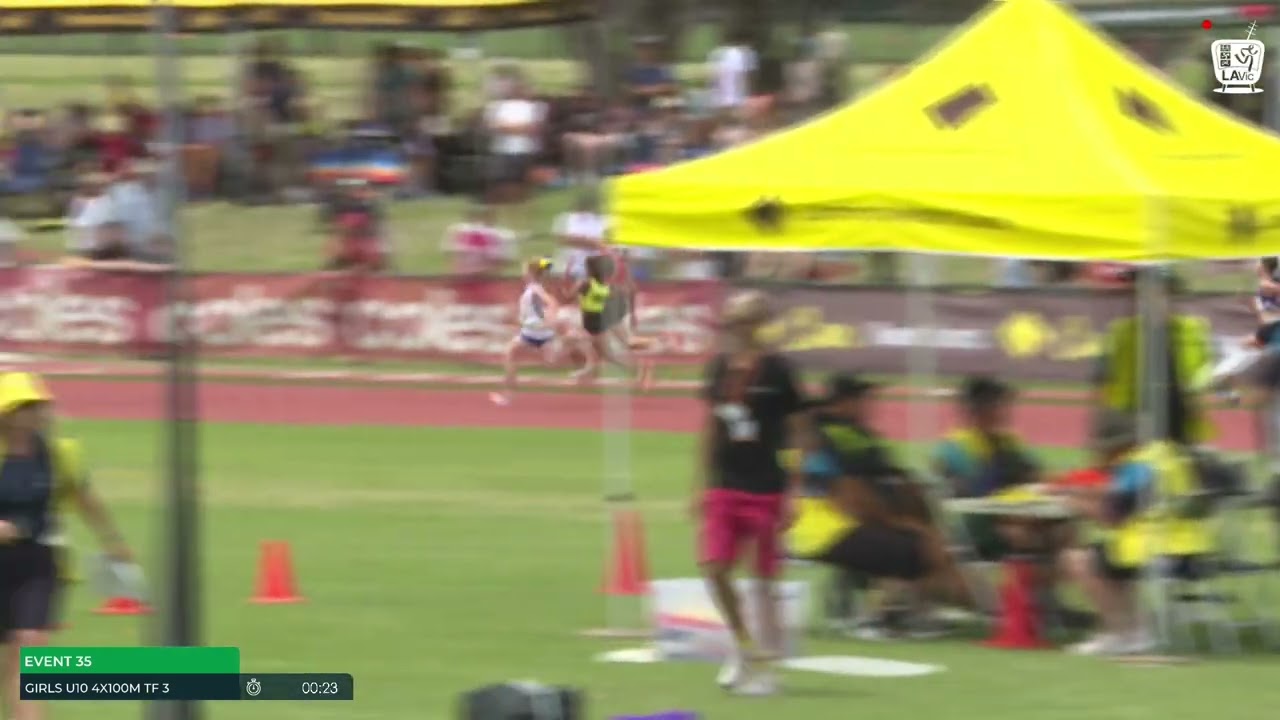 U10 Girls 4x100m Timed Final 3 - 2024-25 Commonwealth Bank State Relay Championships