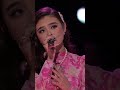 From the outfit to her awesome vocals, we are pleased! | #Shorts