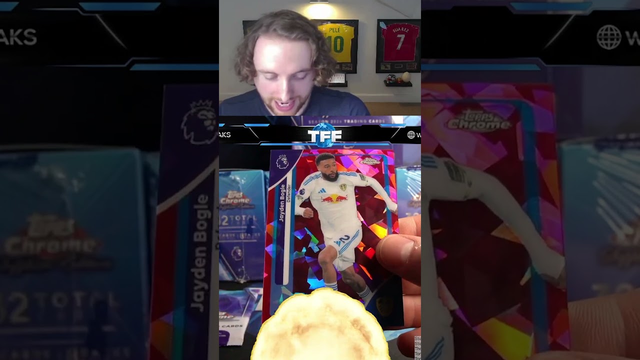 We Found The Only One In The World! #tffbreaks #footballcards #sportscards #topps #toppschrome