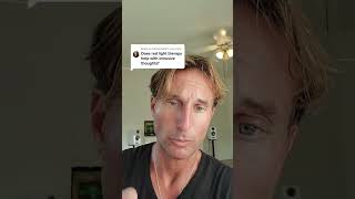 Does red light therapy help with intrusive thoughts? #mentalhealth