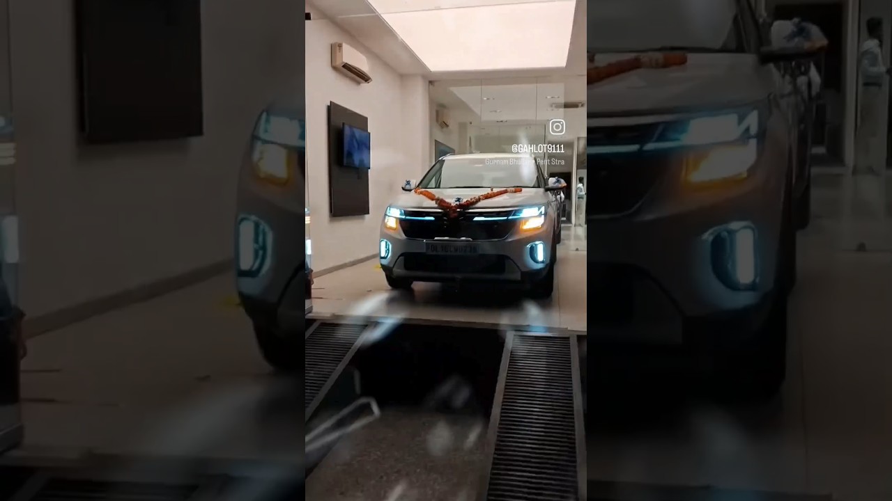 Kia Seltos HTX+ white colour 7dct turbo delivery 