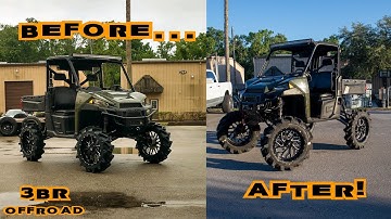 2018 Polaris Ranger Is Back For A 6" Highlifter Kit and 37" BKT