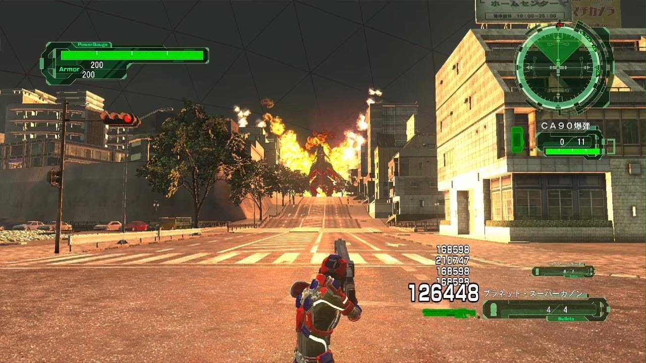 地球防衛軍６_DLC 2-34ザ・ポイズンINF初期体力レンジャーCA 90爆弾プラン