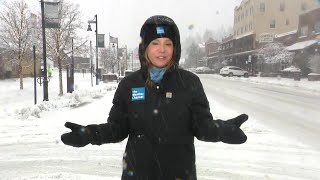 Winter Storm Brings Heavy Snow and High Winds to Truckee, California