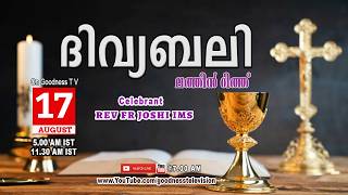 HOLY MASS MALAYALAM 17 AUG 2026 | LATIN MASS | REV FR JOSHI IMS |TODAY LIVE MASS |GOODNESS TV screenshot 4