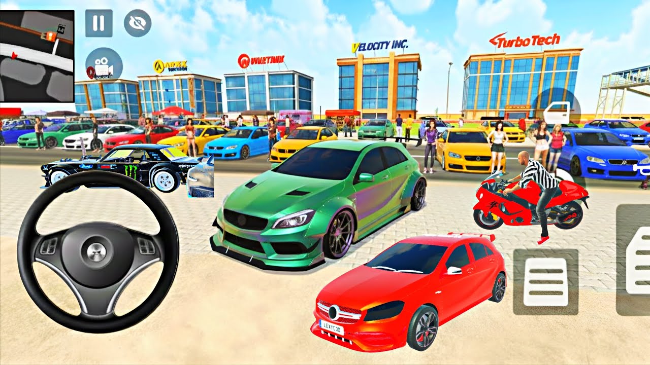 🤩 Purchase Modified Mercedes Gameplay💥🤩 Indian Theft Auto simulator 💥 Funny Game Play