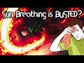 Sun Breathing in Ranked is BUSTED | Super Fun Breathing | Wisteria |