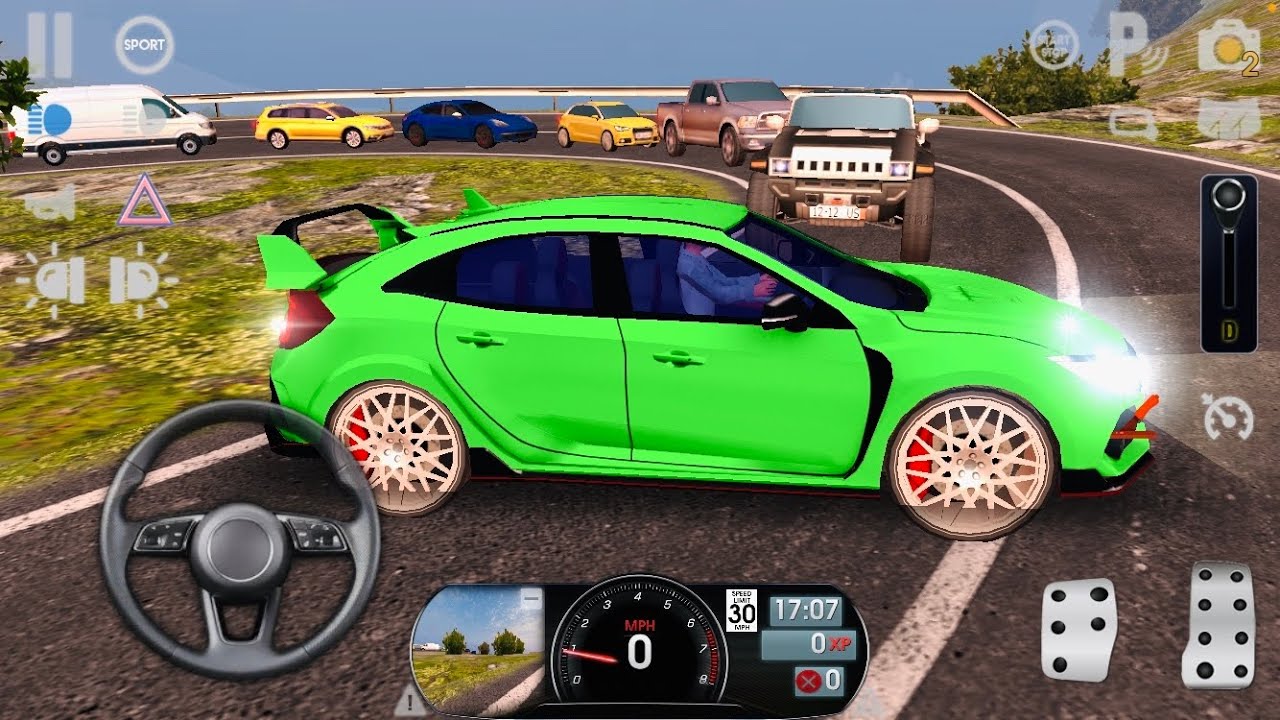 Driving Class Simulator Gameplay New Amazing Drive Offroad #games - YouTube