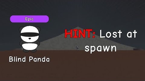 How To Get The “Blind” Panda | Find The Pandas #roblox #panda