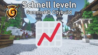 schnell leveln auf GommeHD Citybuild - der Geheim Tipp 2022