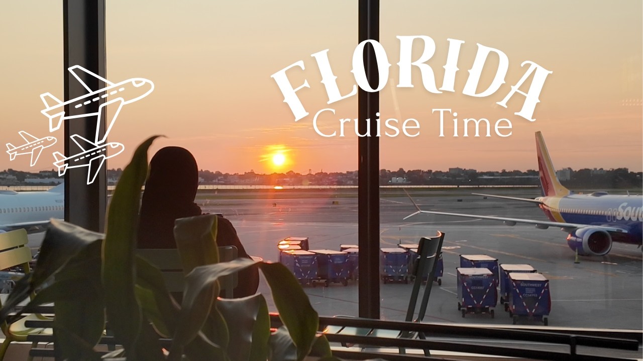 Flying to Our Cruise & First Day Onboard! 🚢✈️ | Cruise Vlog Day 1
