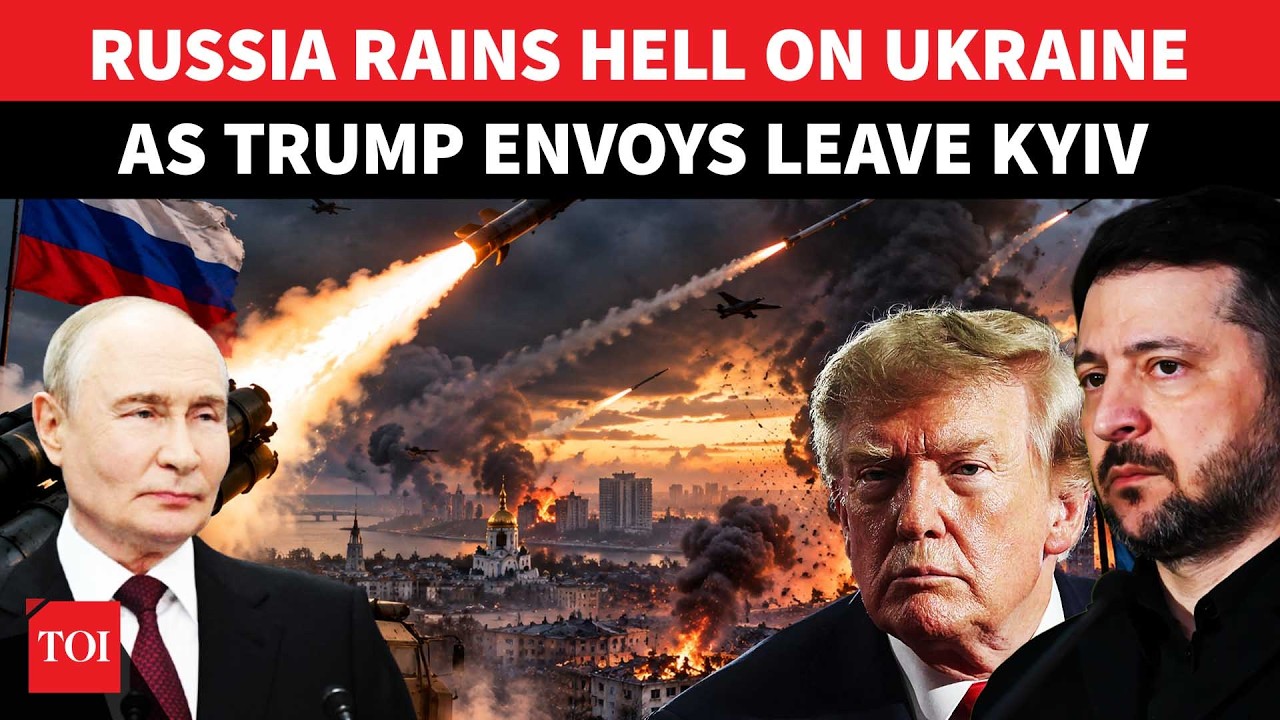 'Run To Bunkers': Russia Attack Alert Across Ukraine;Kyiv 'Burned' Soon After Witkoff & Kushner Left