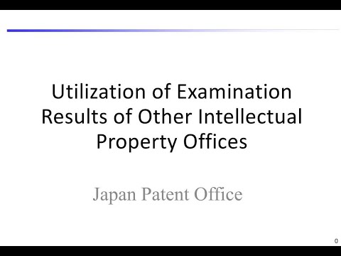 Utilization of Examination Results of Other Intellectual Property Offices (2021)