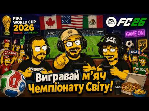 Бєлкін, Зіна і Джафар гоняють на ЧС ʼ2026 | EA Sports FC26 | Грай з нами! | Вигравай з нами!