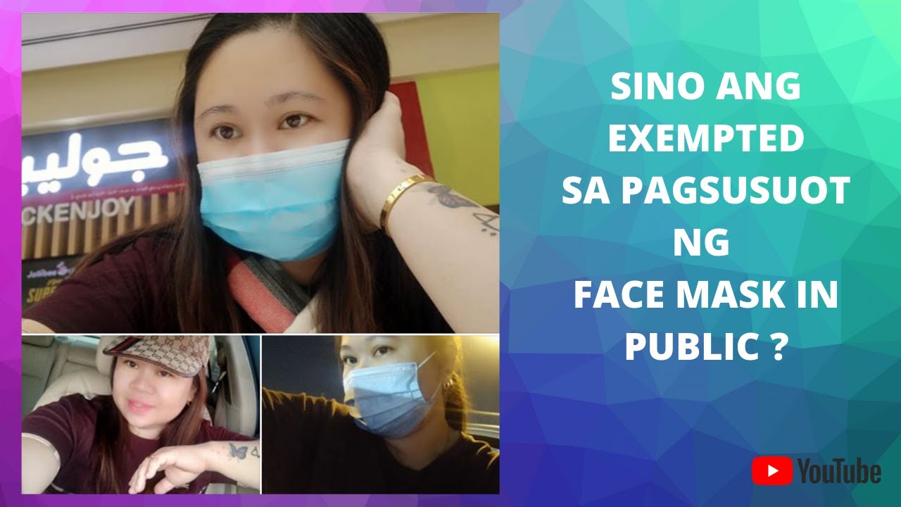 Exemptions for Wearing Face Mask In Public/UAE YouTube