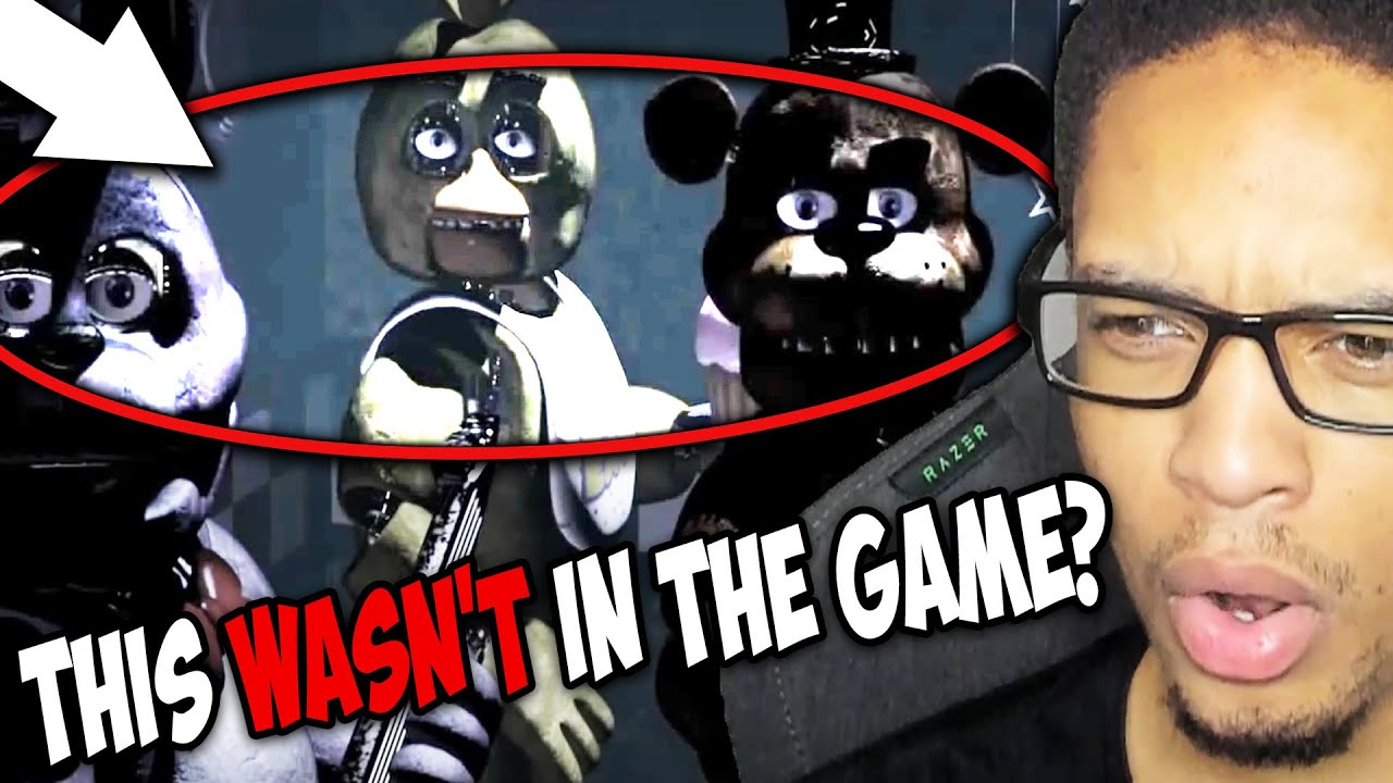 Five Nights at Freddy's Unused Content REACTION