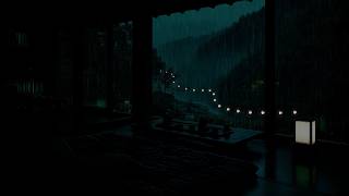 Quiet Riverside Rain in Early Summer 🌧 (No Ads) | Relaxing Dark Bedroom Ambience for Deep Sleep screenshot 4