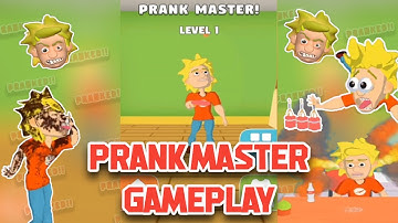 Prank Master 3D - Gameplay Walkthrough Part 1 Levels 1-20 (Android,IOS)