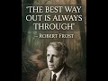The Robert Frost Quote That Can Change Your Life 🌲✨ #viral