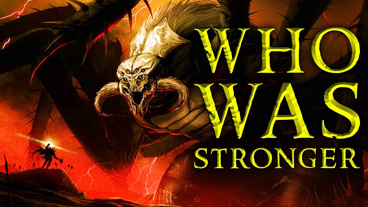 Was Ungoliant Stronger Than Morgoth?