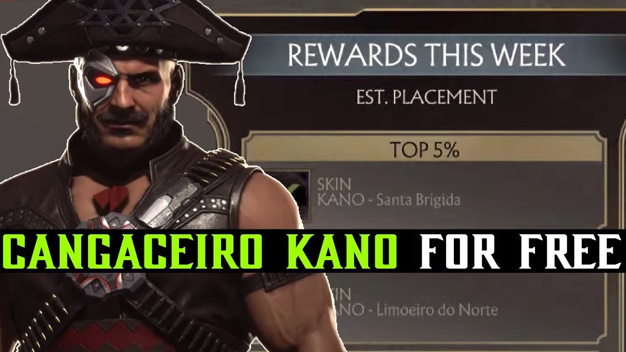 MORTAL KOMBAT 11 - KANO CANGACEIRO REVELADO