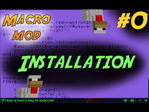 [Macro Mod Tutorials] Installing the Macro Mod with Forge!