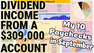 How Much My Dividend Portfolio Paid Me in September! ($309,000 Portfolio!)